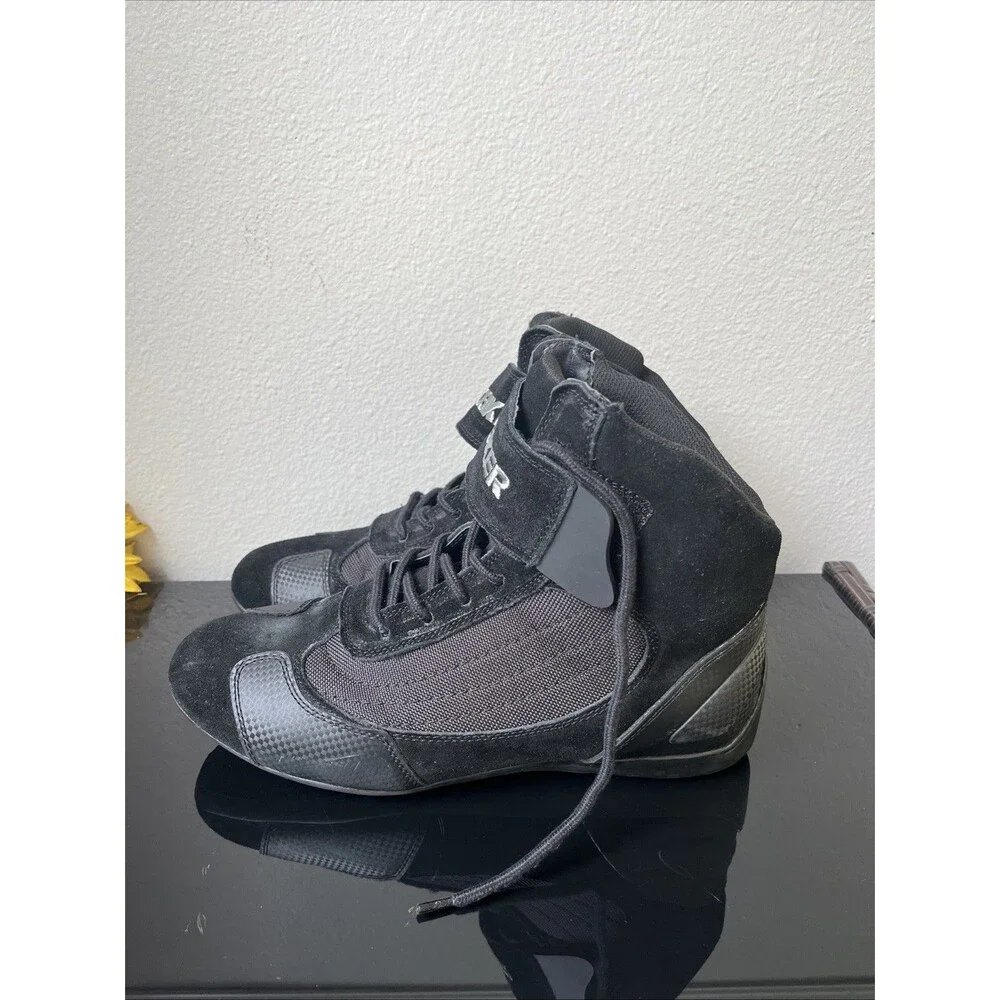 HEROBIKER Men's Motorcycle Combat Boots Black - Size US 10 / EU 44